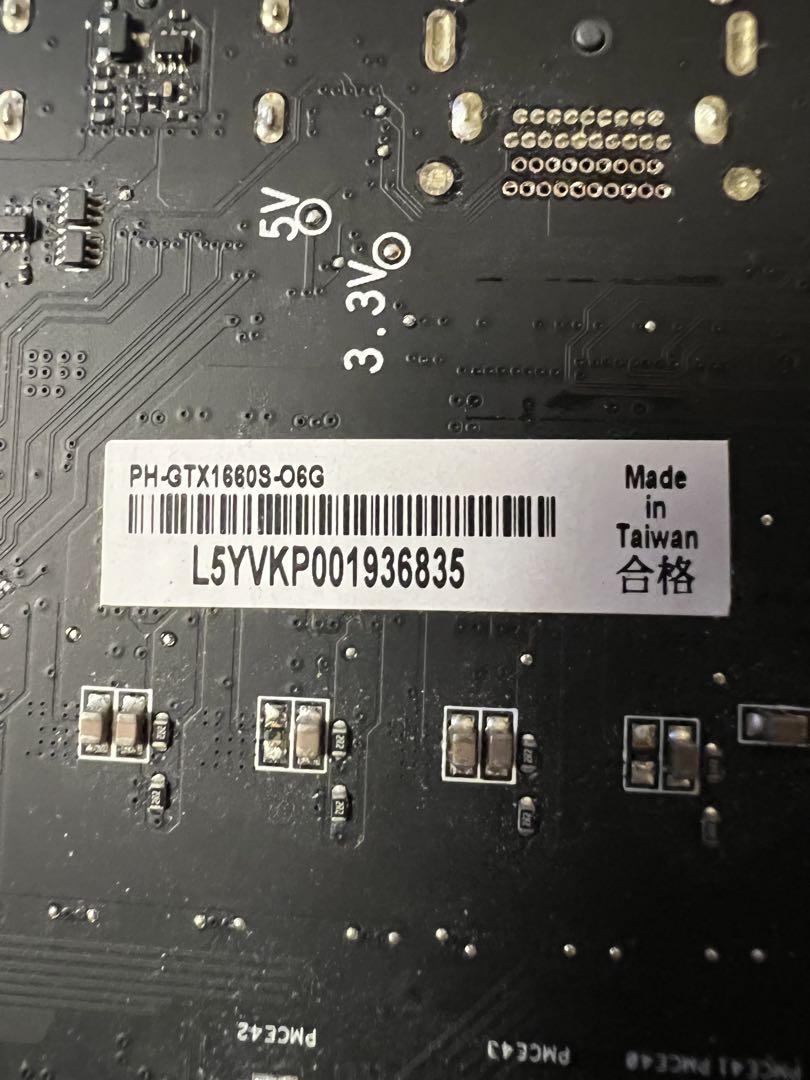 グラフィックボード・グラボ・ビデオカード ASUS Geforce GTX 1660 Super 6GB