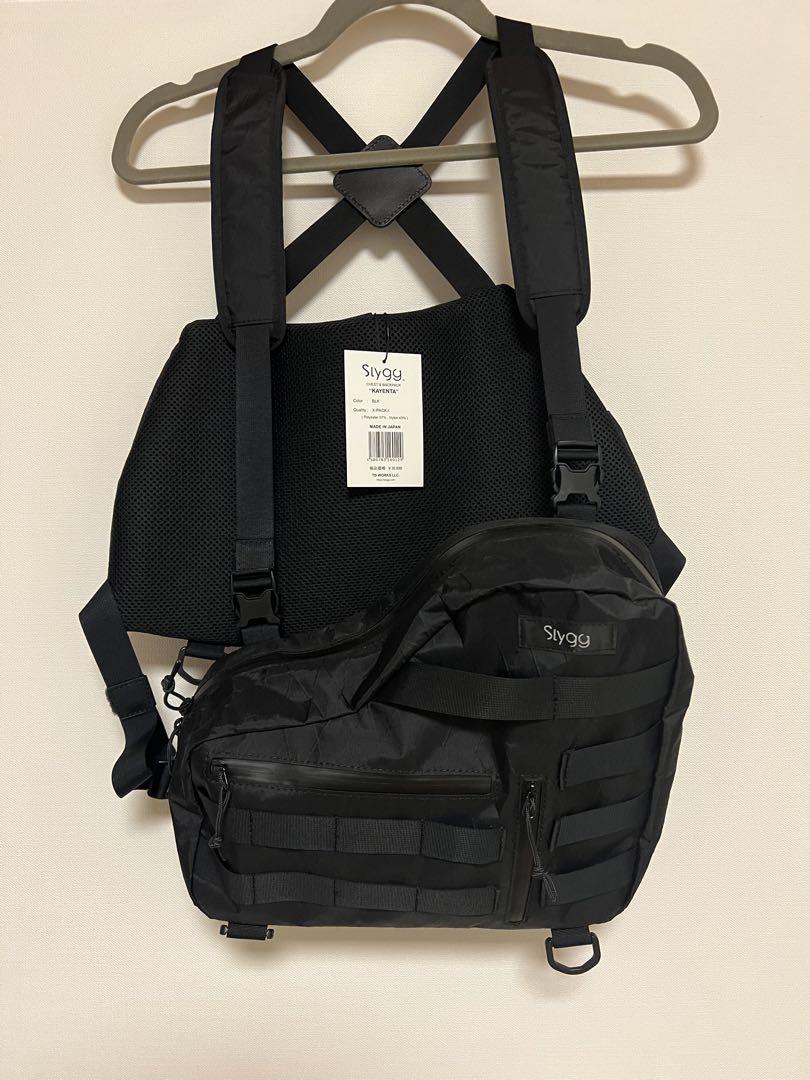 【新品未使用】Slygg KAYENTA チェスト&バックパック　希少なブラック