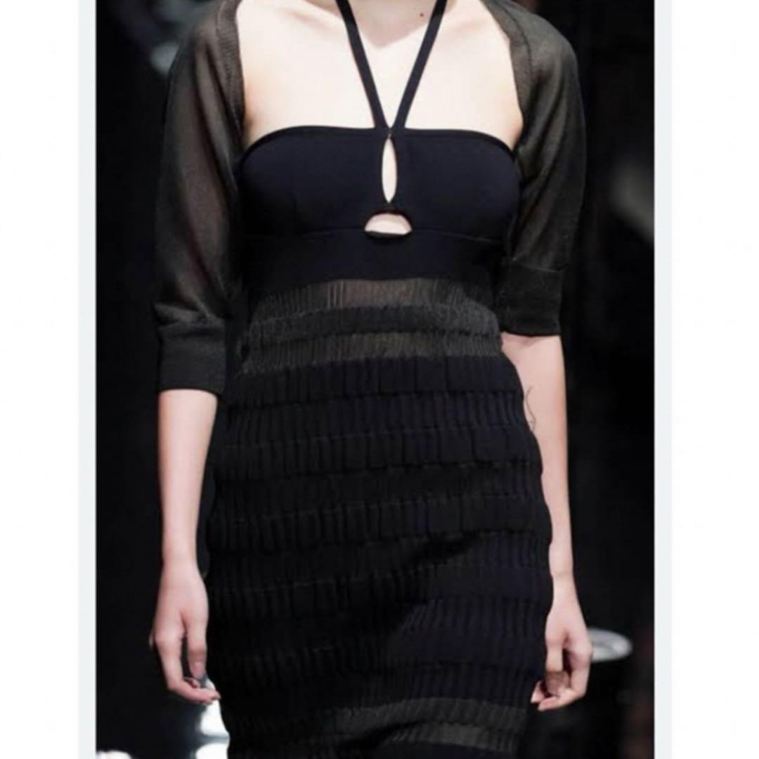 FETICO  フェティコ　STRIPE KNIT DRESS