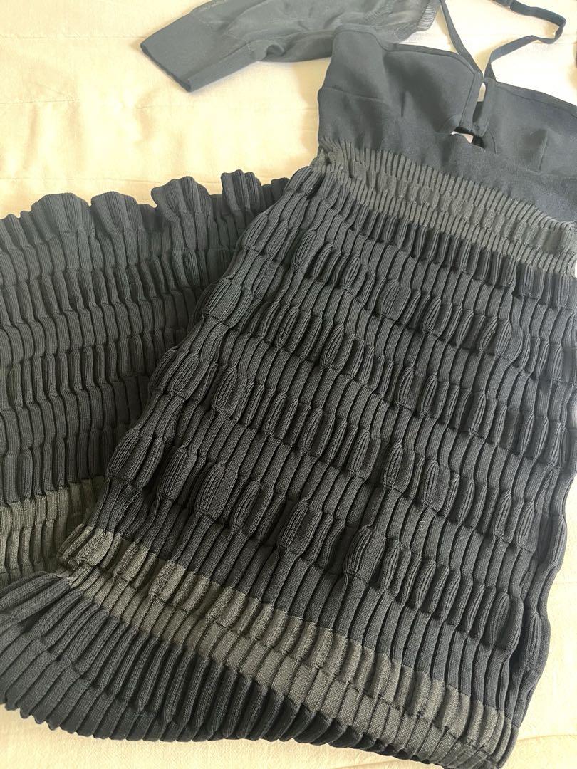 FETICO  フェティコ　STRIPE KNIT DRESS