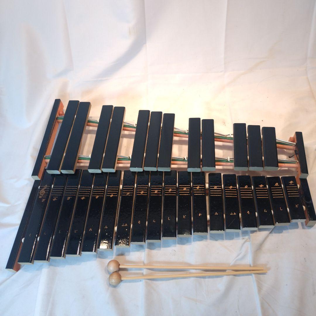 YAMAHA (ヤマハ)No.185 30音 シロフォン 　木琴　　ケース付き YAMAHA (ヤマハ)No.185 30音 シロフォン 木琴 ケース付き - メルカリ