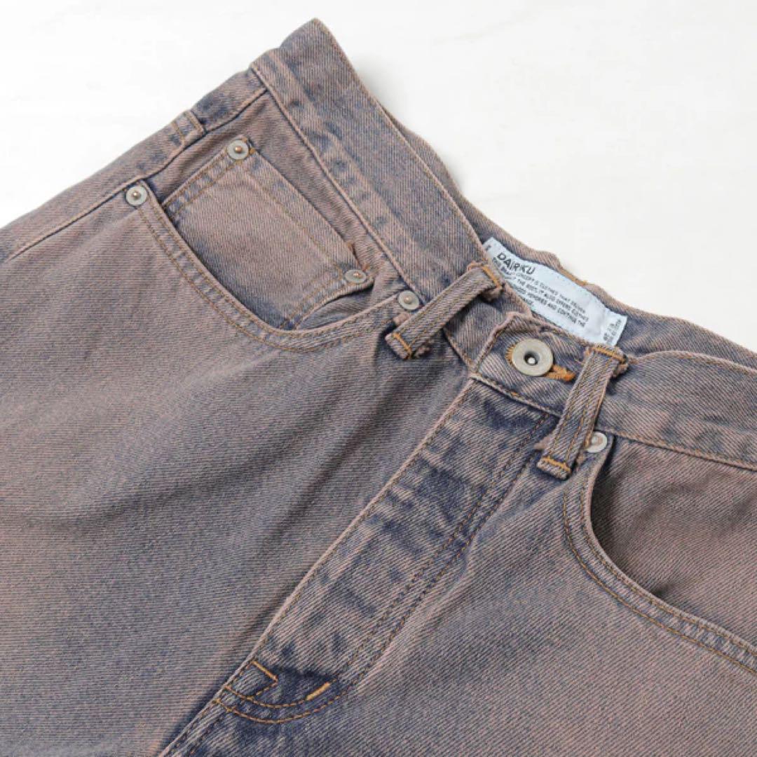 パンツ DAIRIKU WASH N' WEAR Denim SALMONPINK 27