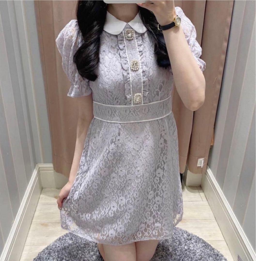 新作販売 evelyn エブリン レースビジューOP ワンピース 量産型 lexvin.pl