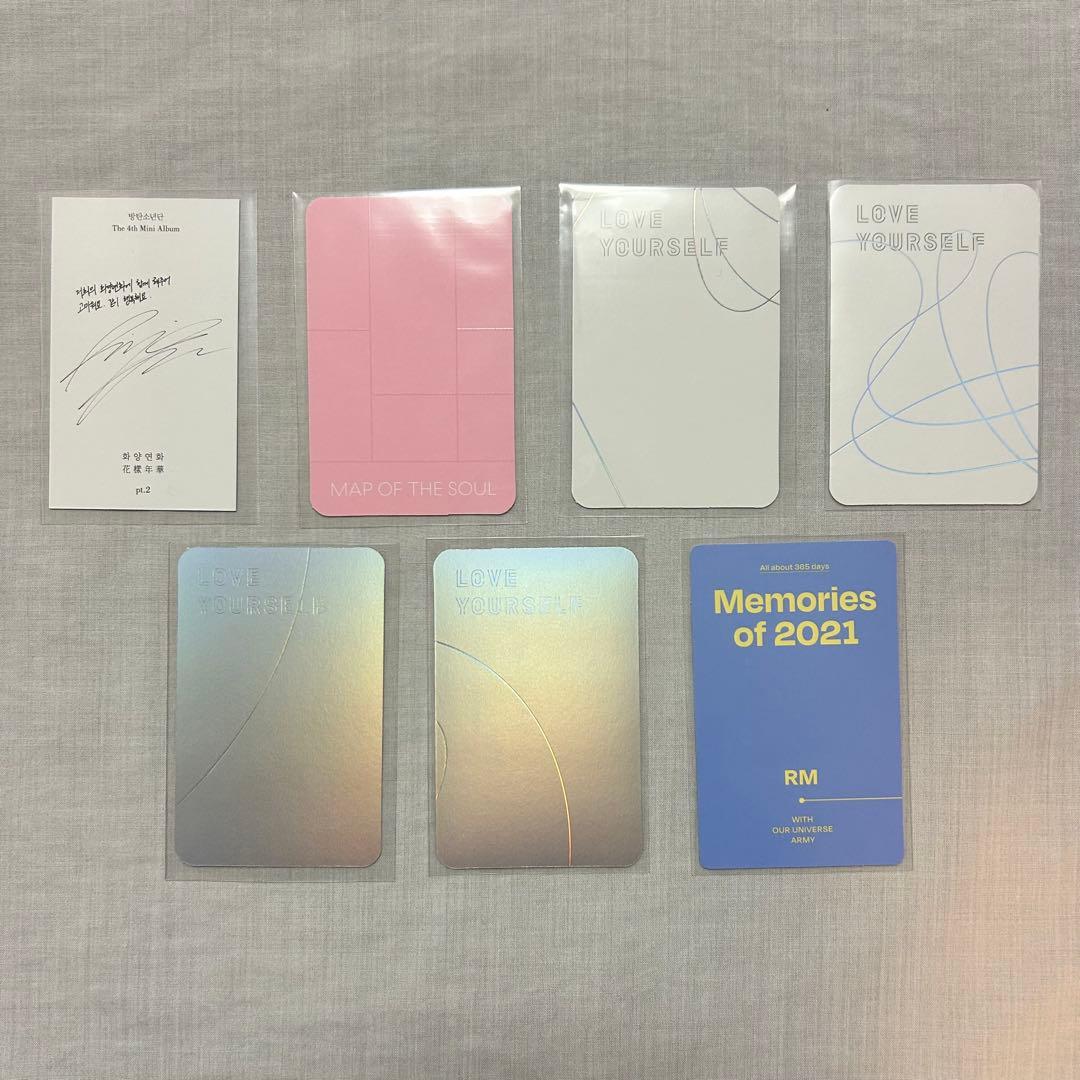 BTS RM ナムジュン トレカ セット - メルカリ