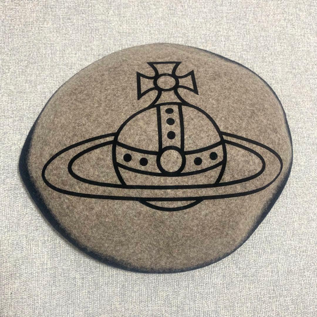 Vivienne Westwood ベレー帽 ブラウンブラック