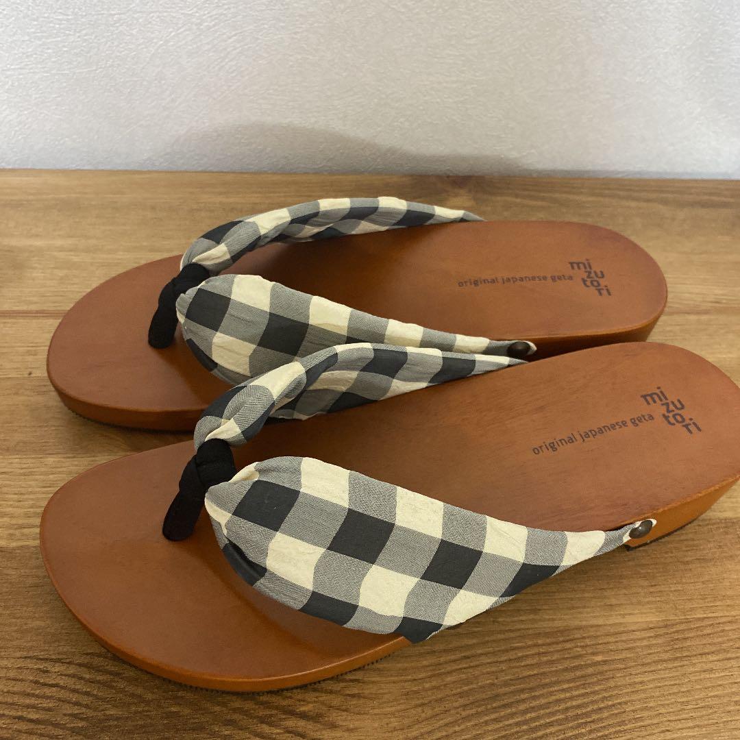 水鳥 みずとり mizutori ゲタ 下駄 下駄の水鳥 新品サイズM