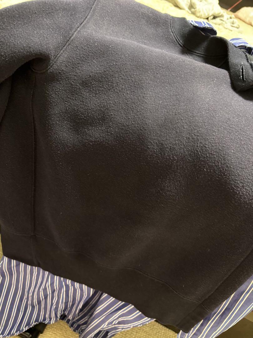 sacai サカイ スウェットトレーナードッキングワンピース ワンピース