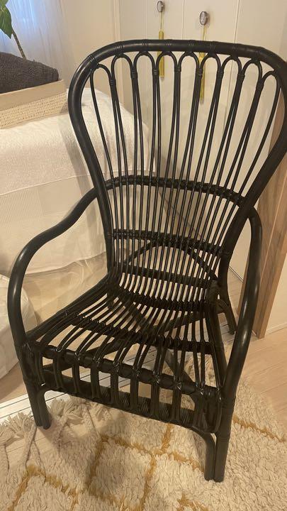 【値下げ】イケア Storsele High Back Chair Rattan