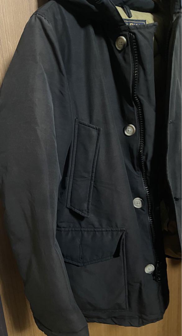 Wool rich ARCTIC PARKA Jacket ダウン　ブラック