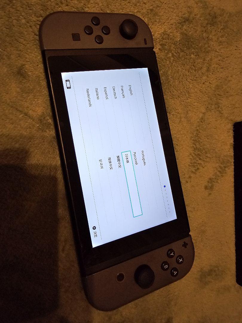 ニンテンドースイッチ　グレー （Nintendo　switch）