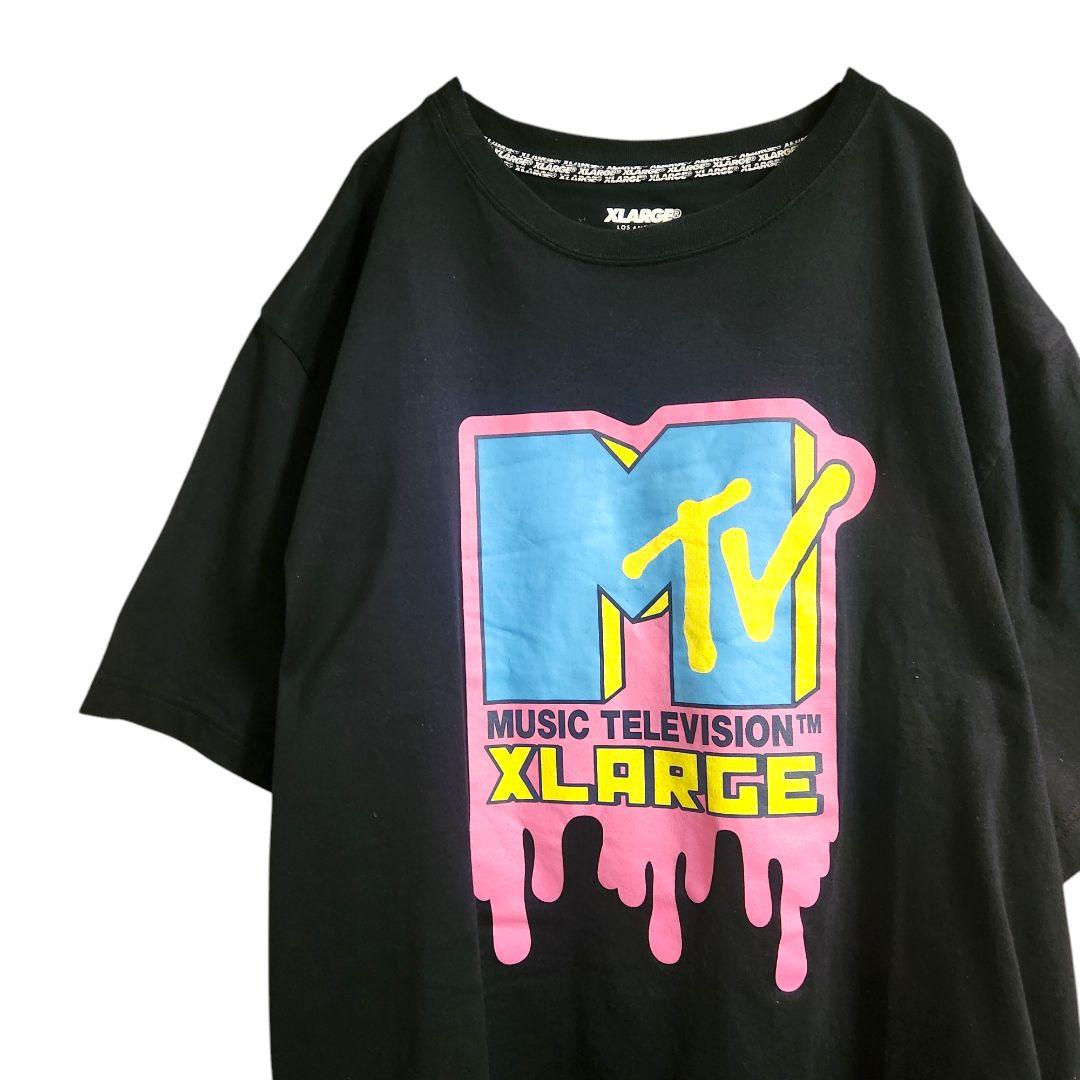 【即日発送/美品】XLARGE×MTV ビッグシルエットTシャツ　XL