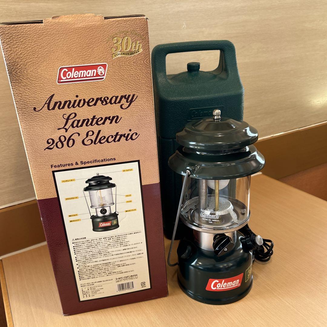 新品未使用 コールマン アニバーサリーランタン286 エレクトリック