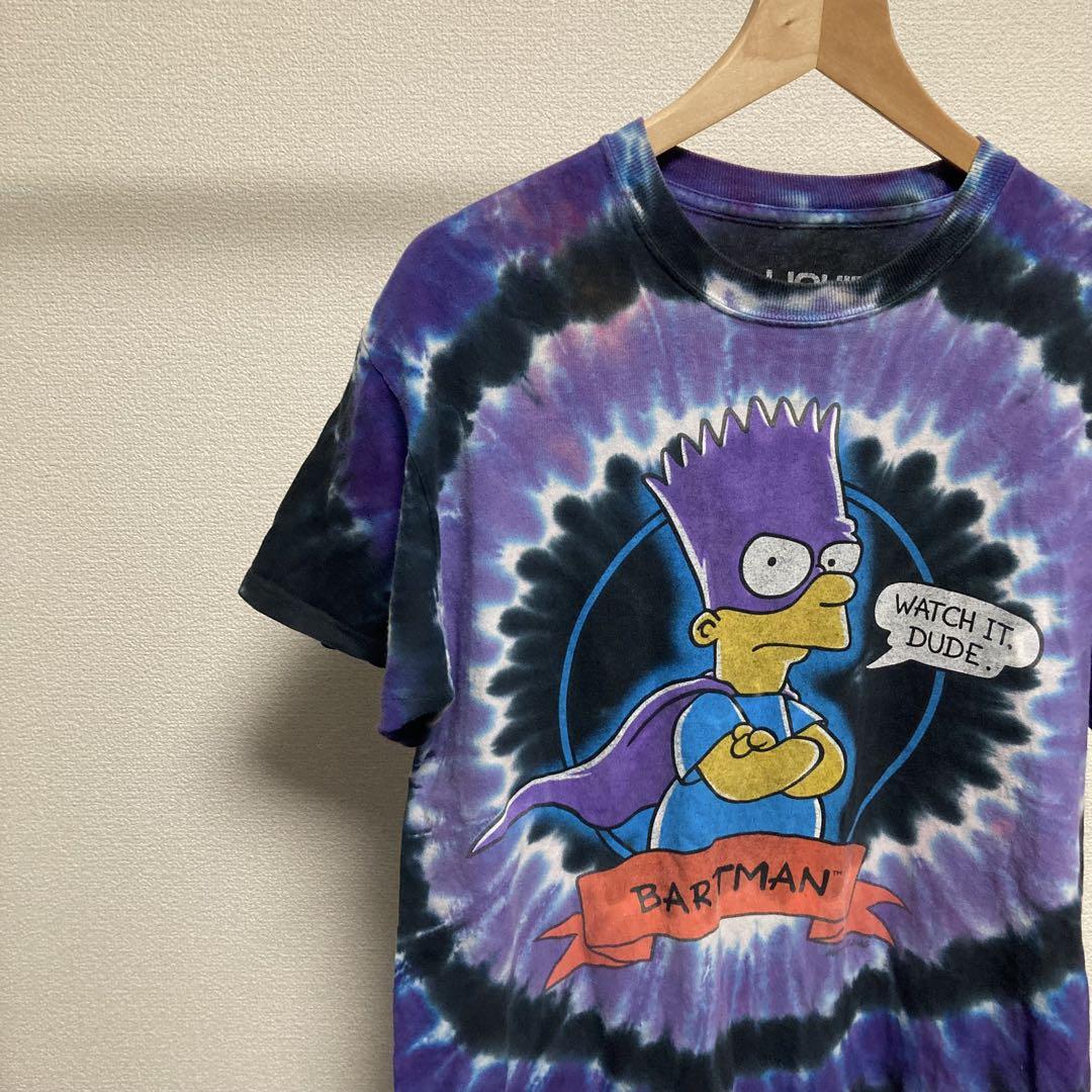 シンプソンズ タイダイTシャツ LIQUID BLUE リキッドブルー