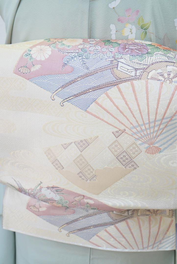 訪問着4点フルセット 482D  作家　しつけ糸つき　入学式　卒業式　結婚式など