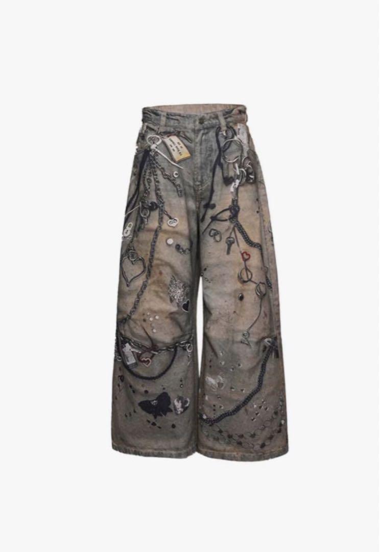 THEREDTHREAD / ザレッドスレッド】S print denim 1 toys