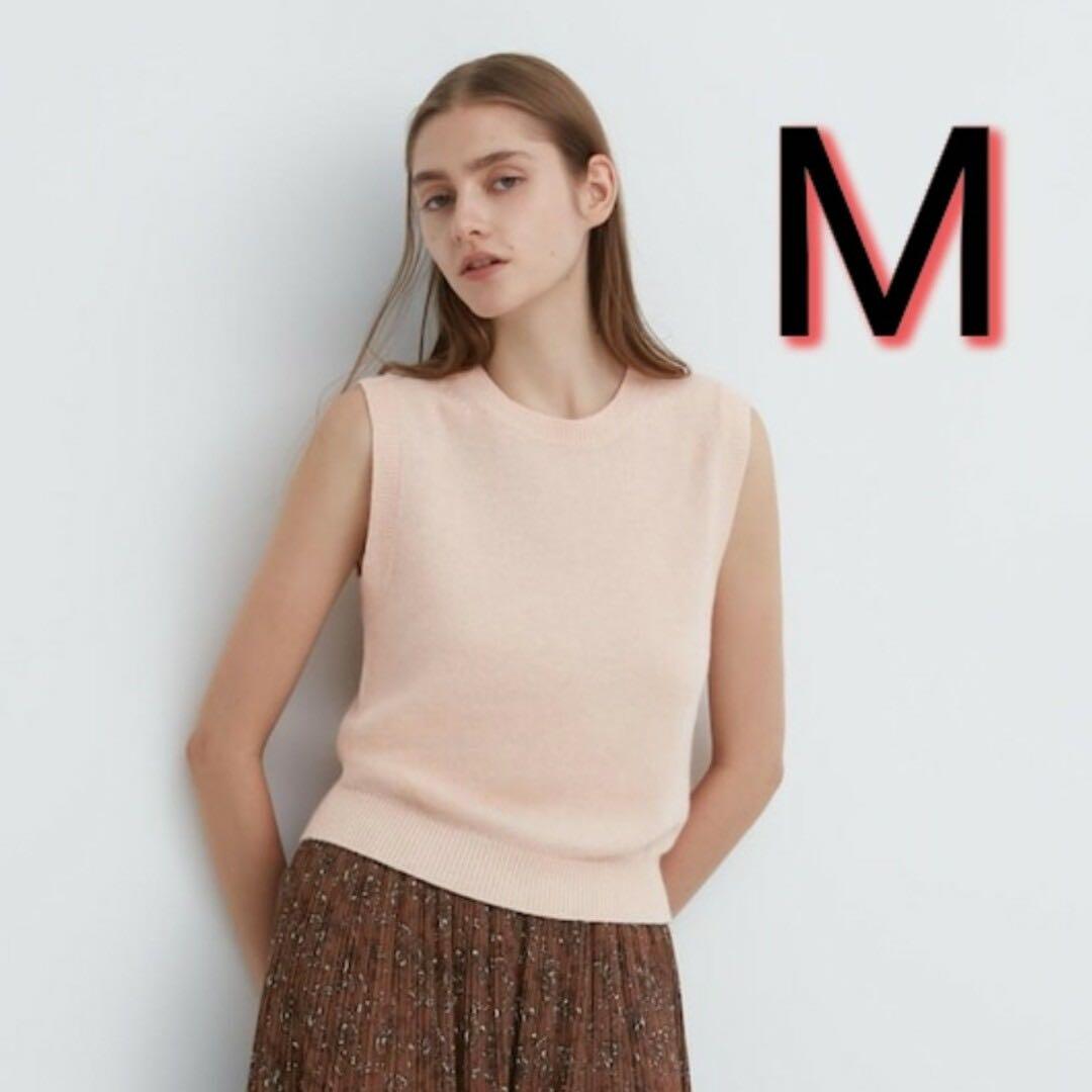 カシミヤ　ニットベスト　S UNIQLO:C ユニクロC】「一目惚れでした」「肌触りも最高に良き」早くも