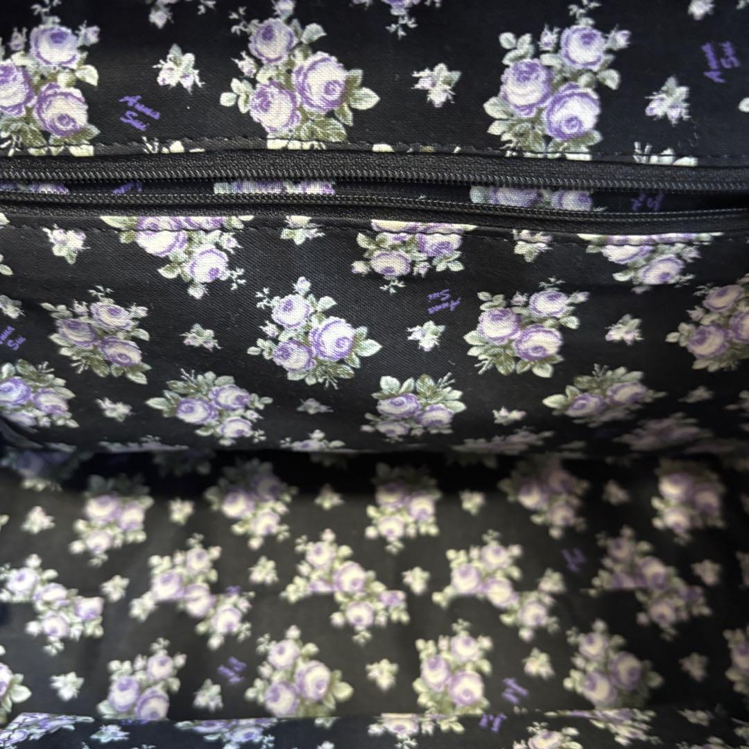 ANNA SUI アナスイ　バッグ 2way ショルダー エナメル ラメ