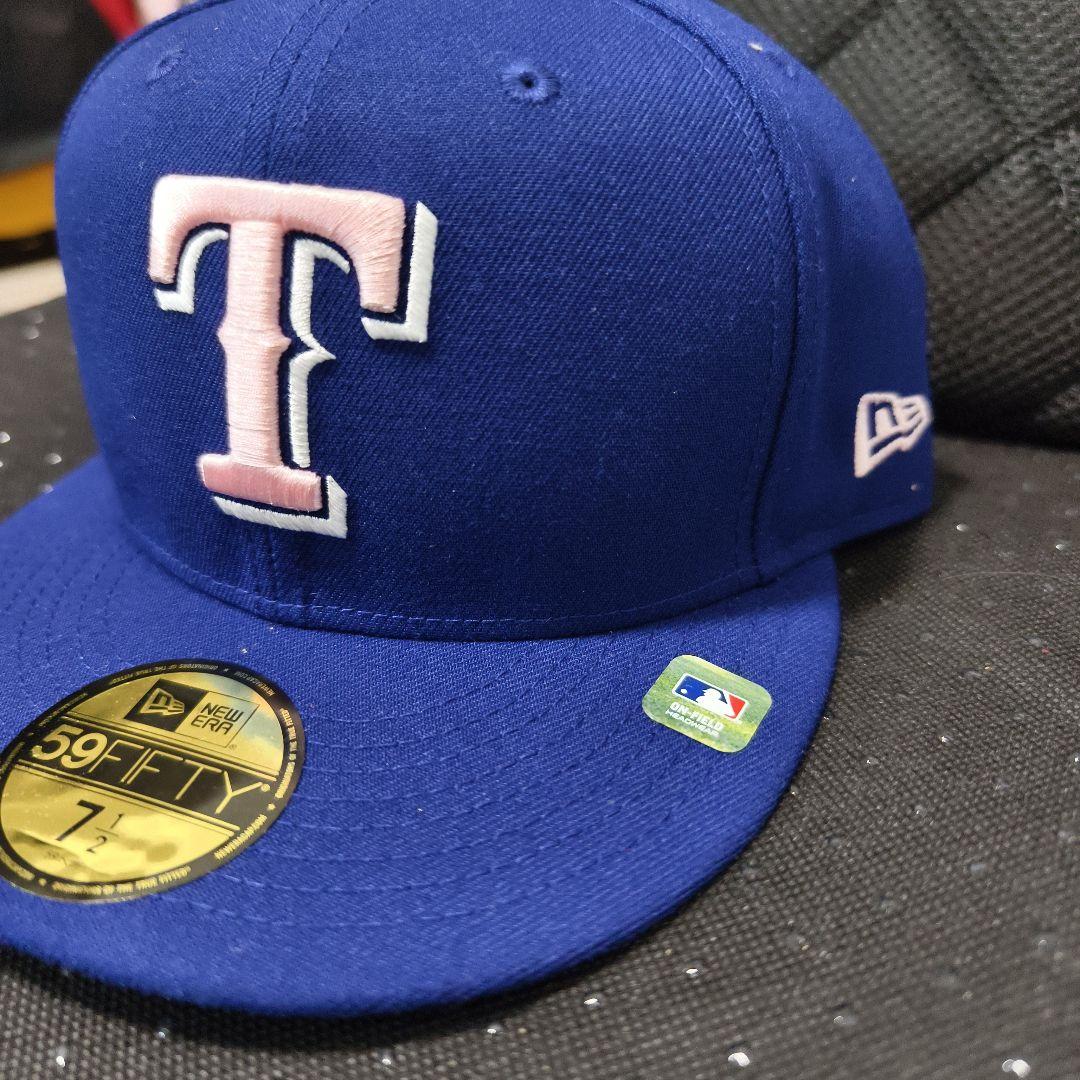 ニューエラ 限定 テキサス・レンジャーズ 59FIFTY キャップ 7 1/2