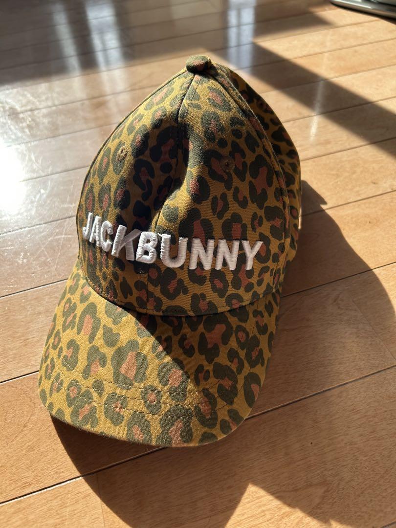 JACKBUNNY!! 帽子 豹柄 ヒョウ柄 ゴルフ ジャックバニー
