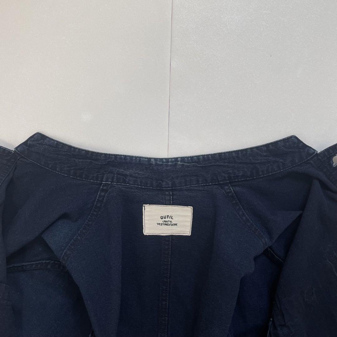 OUTIL VESTE DIEME ジャケット インディゴ フランス製