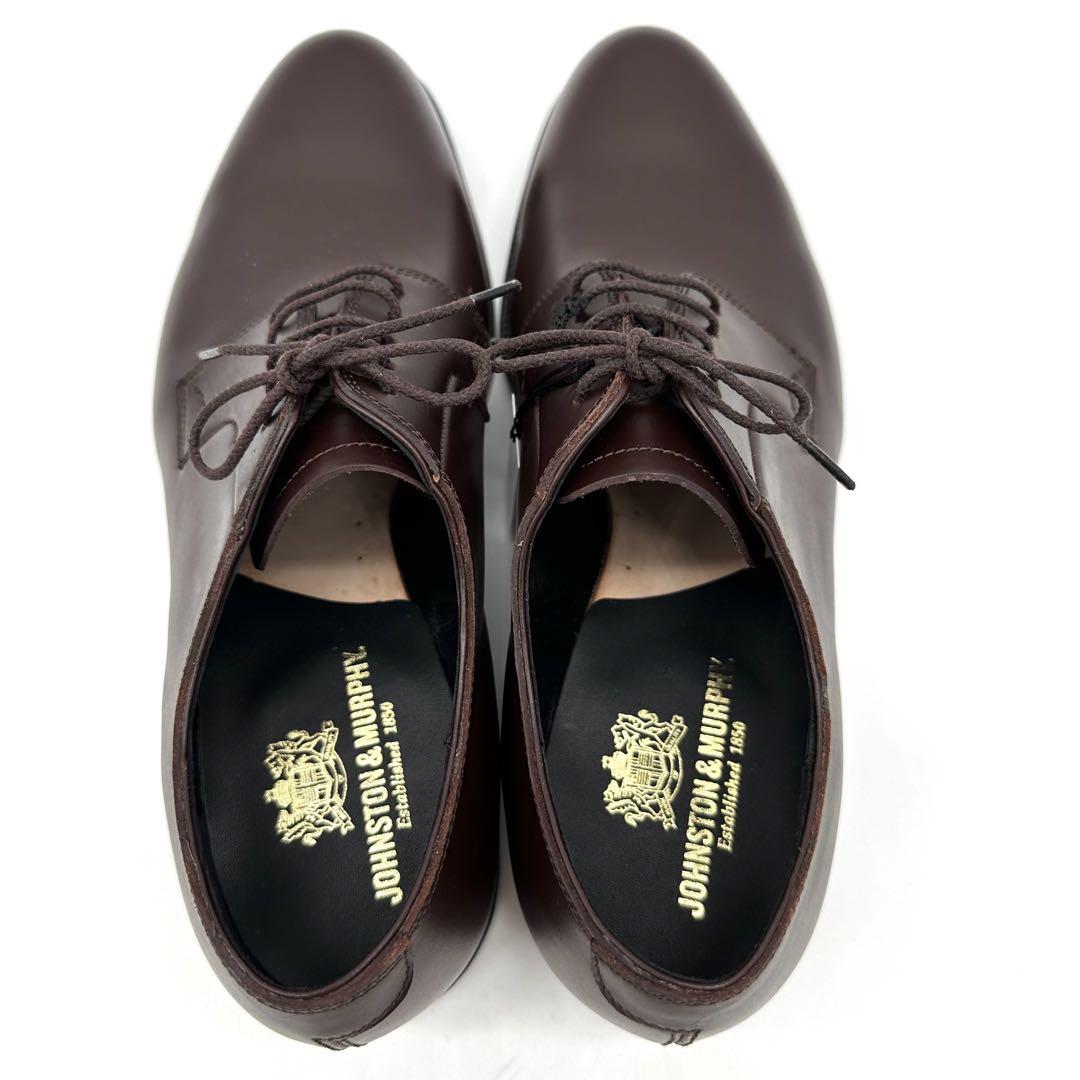 〈新品〉JOHNSTON & MURPHY【25】プレーントゥ バーガンデイ