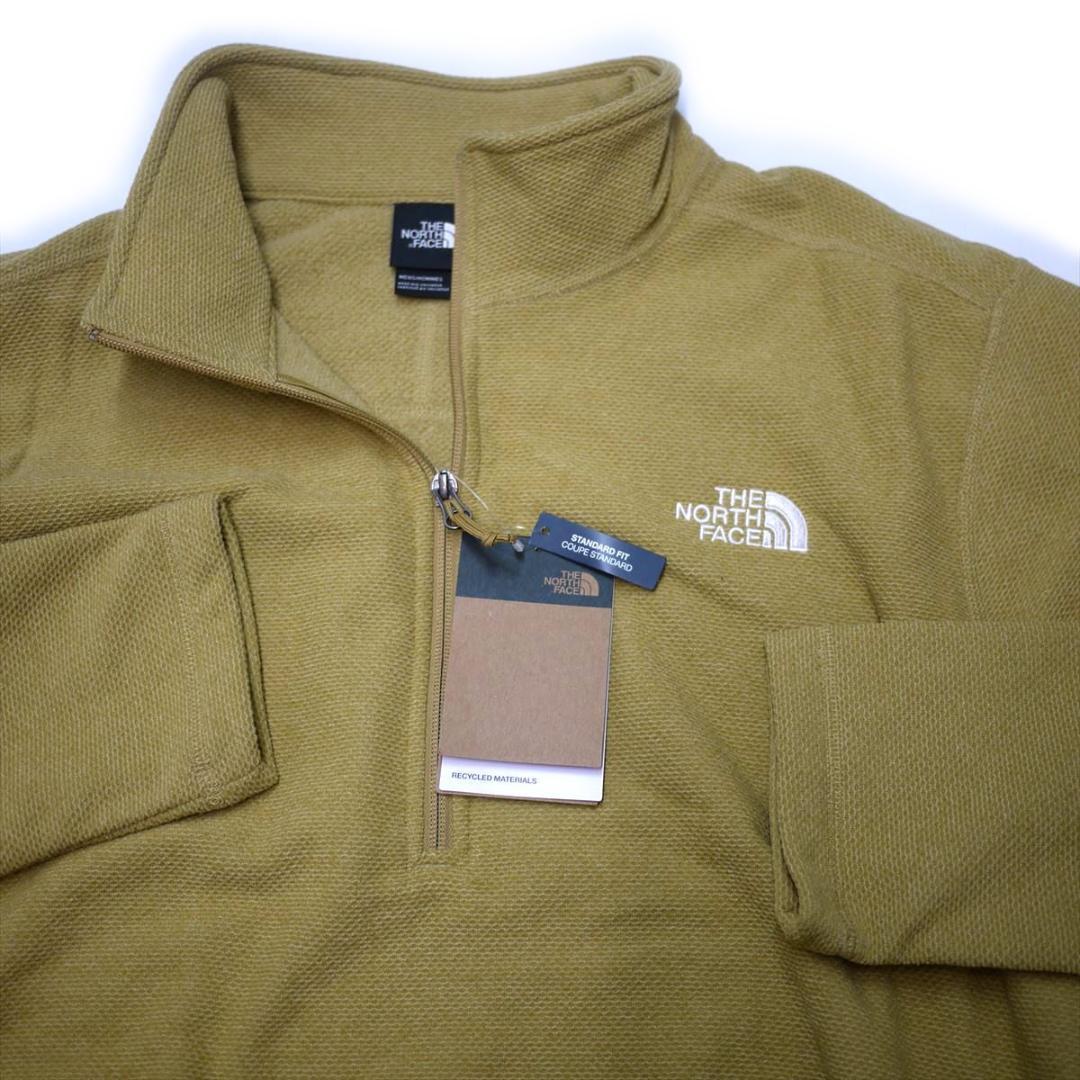 USA限定 新品 ノースフェイス 裏起毛 ハーフジップ トレーナー XXL