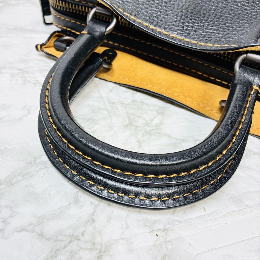 ☆ 最高級ライン COACH コーチ 2way ハンドバッグ ローグ25