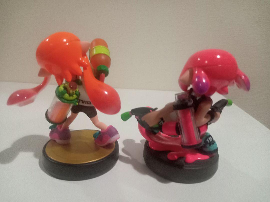 スプラトゥーン amiibo5体セット アオリ ホタル イカ インク