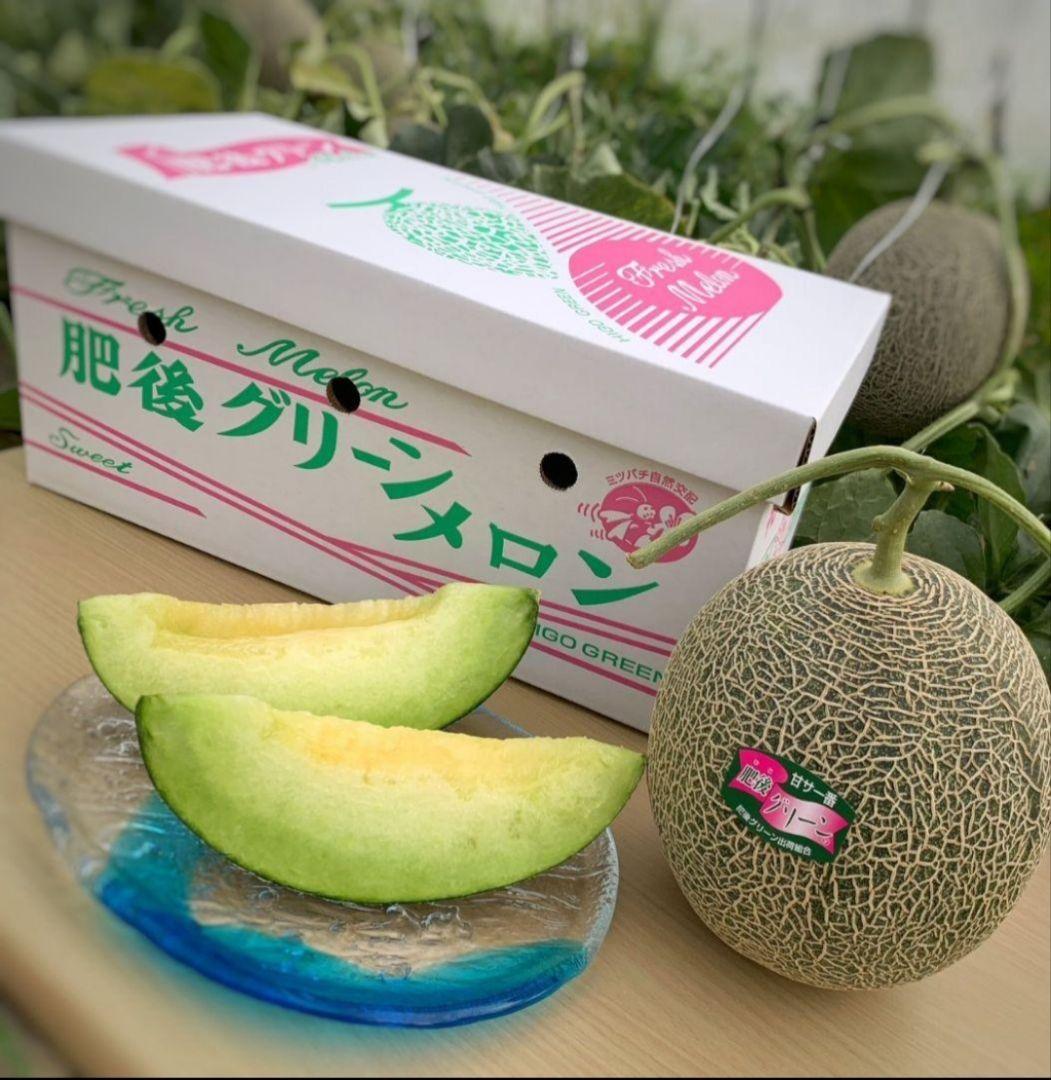 糖度17度！肥後グリーン♡2個セット　4L　熊本県産