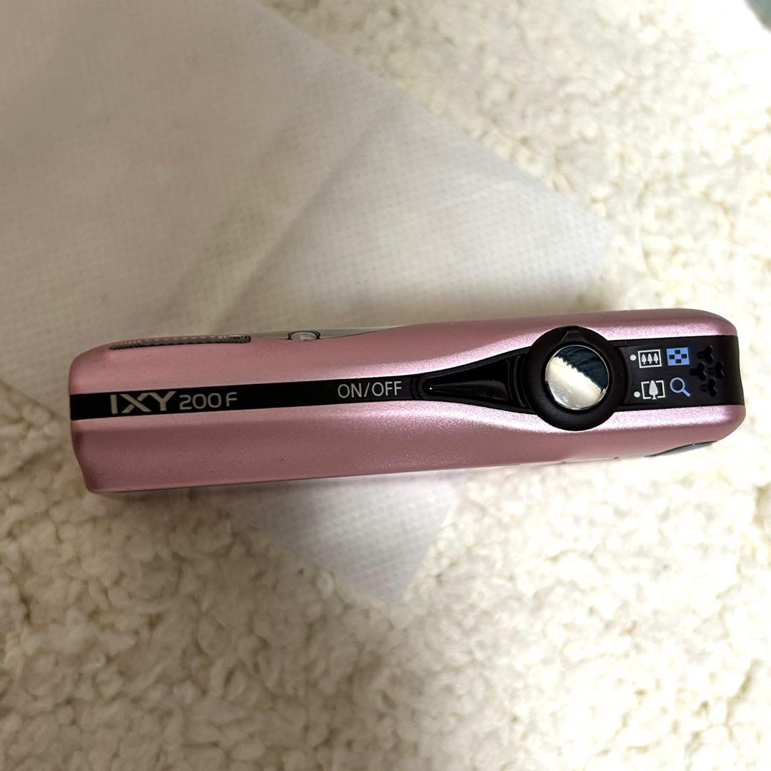 ◇付属品完備◇Canon キヤノン デジタルカメラ IXY 200F ピンク