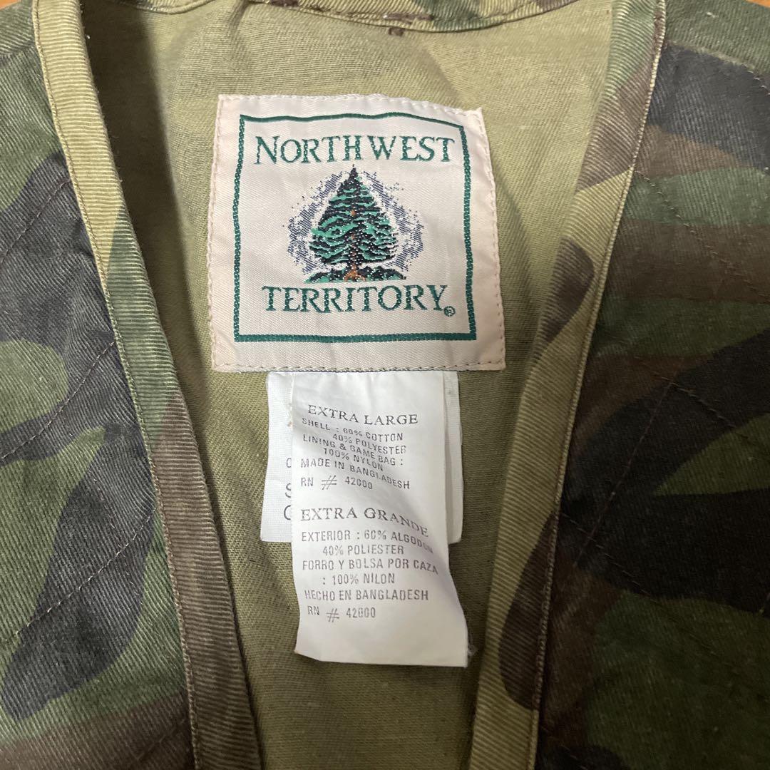 NORTHWEST TERRITORY ベスト NORTHWEST TERRITORY 迷彩ベスト Lサイズ - メルカリ