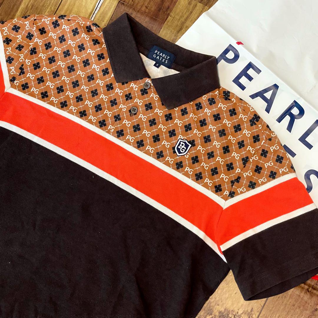 パーリーゲイツ　ポロシャツ　6 メンズ　XLサイズ PEARLYGATES PEARLY GATES ポロシャツ サイズ6 パーリーゲイツ｜Yahoo!フリマ