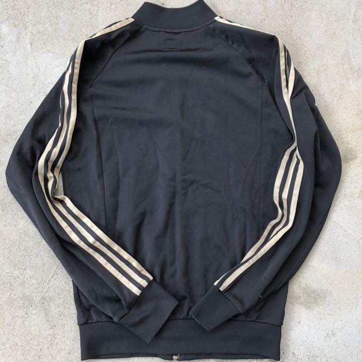 希少 90s adidas ATP トラックジャケット ジャージ 黒 金