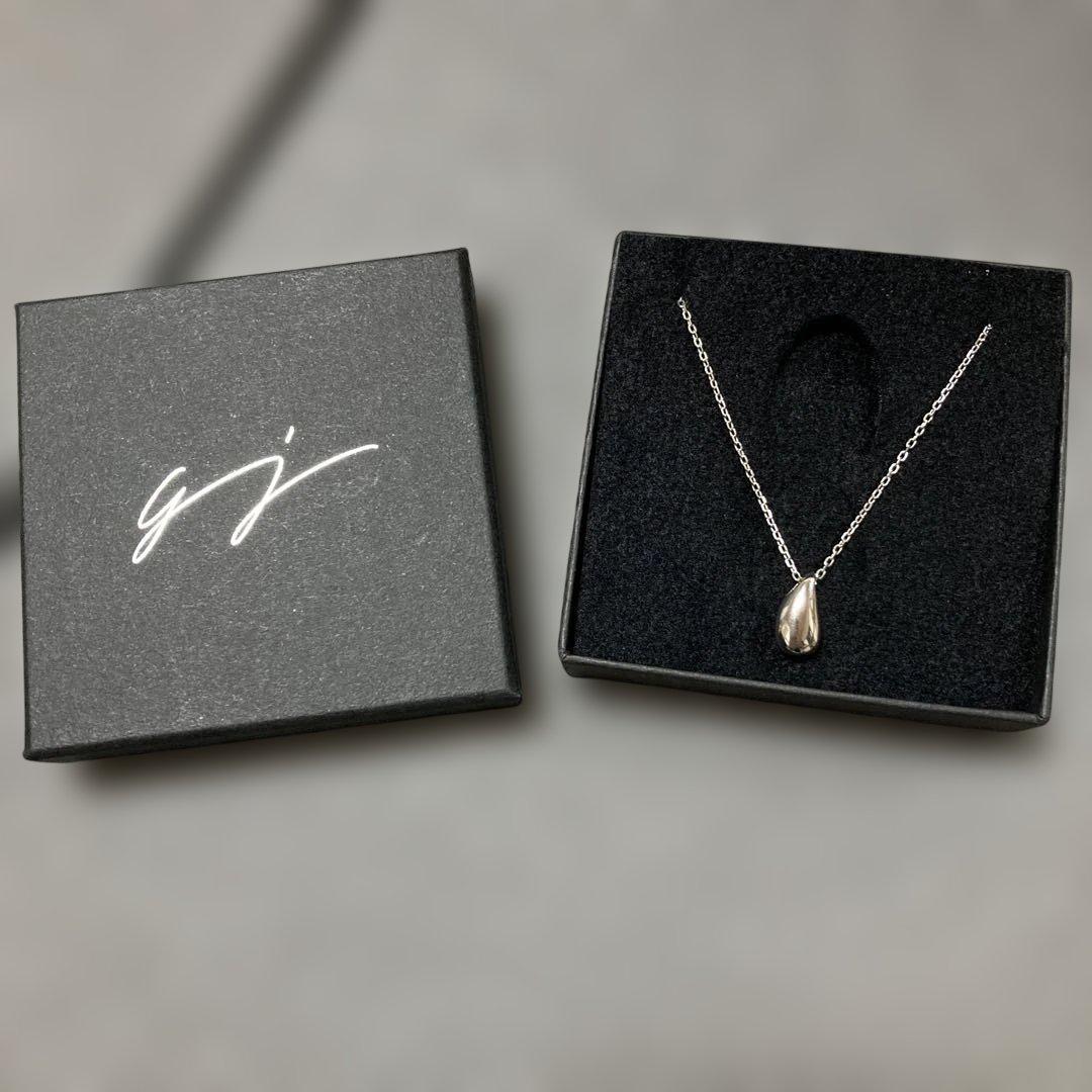 gulamu jewelry シルバー ドロップ型 ネックレス　雫型