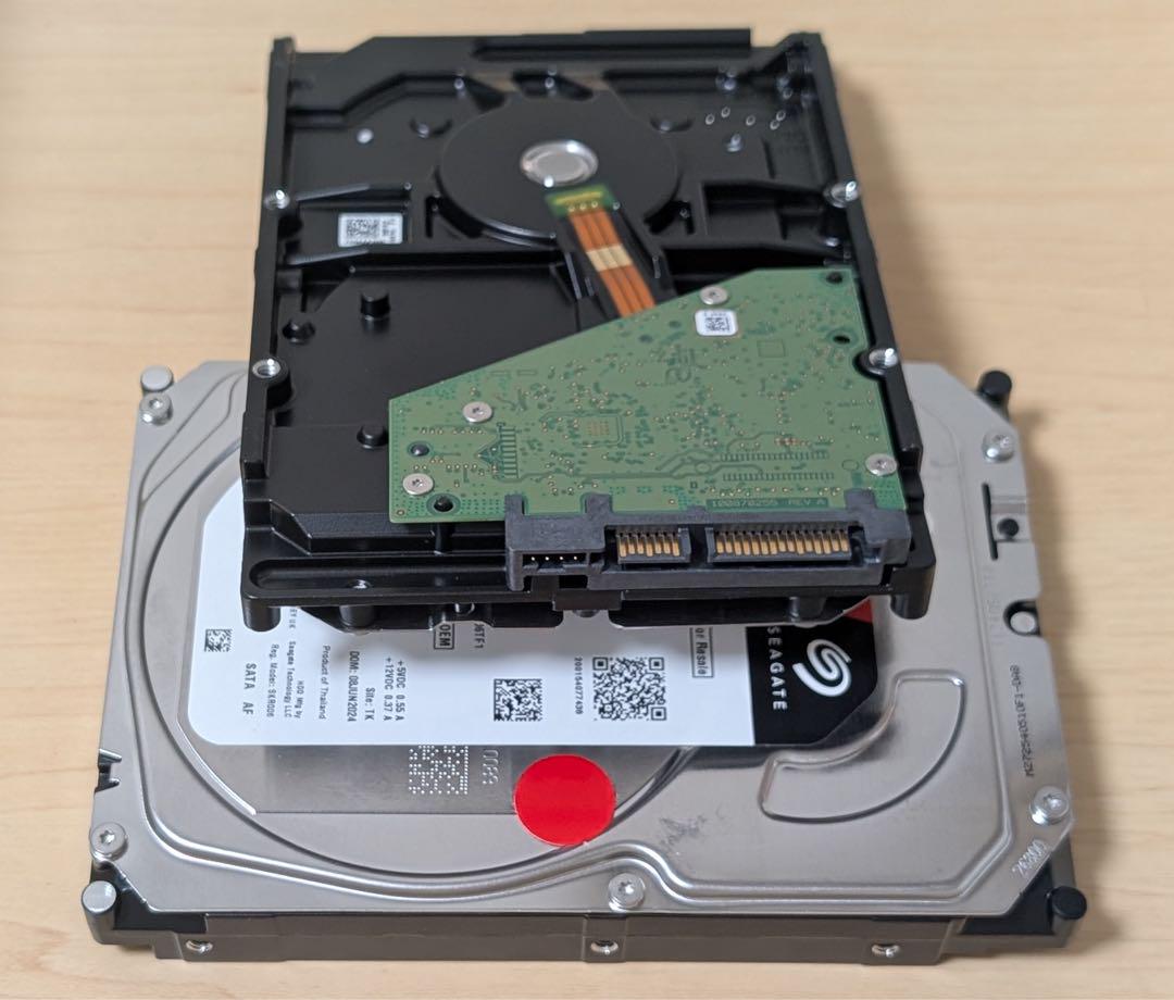 SEAGATE IronWolf 4TB ST4000VN013 2台セット SEAGATE IronWolf 4TB ST4000VN013 2台セット
