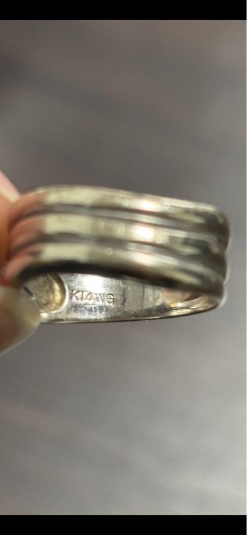 【福袋セール】 k14WG ピンキーリング 5号 アクセサリー