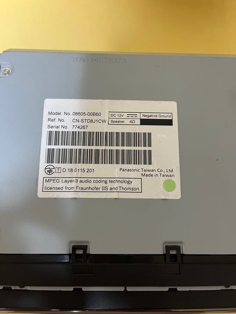 訳ありセールトヨタ純正ナビ NSCN-W68 2019春 バスロック品 カーナビ