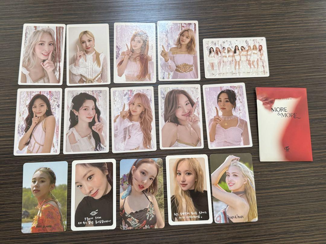 TWICE ペンライト、more&more mini album、トレカ等セット