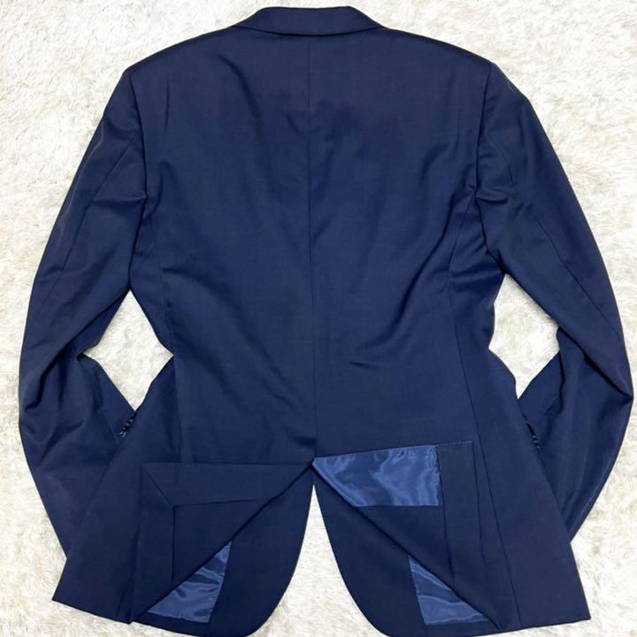 お得国産 良品✨グリーンレーベルリラクシング セットアップ REDA生地 ネイビー L相当 XV974-m64692171462 通販即納