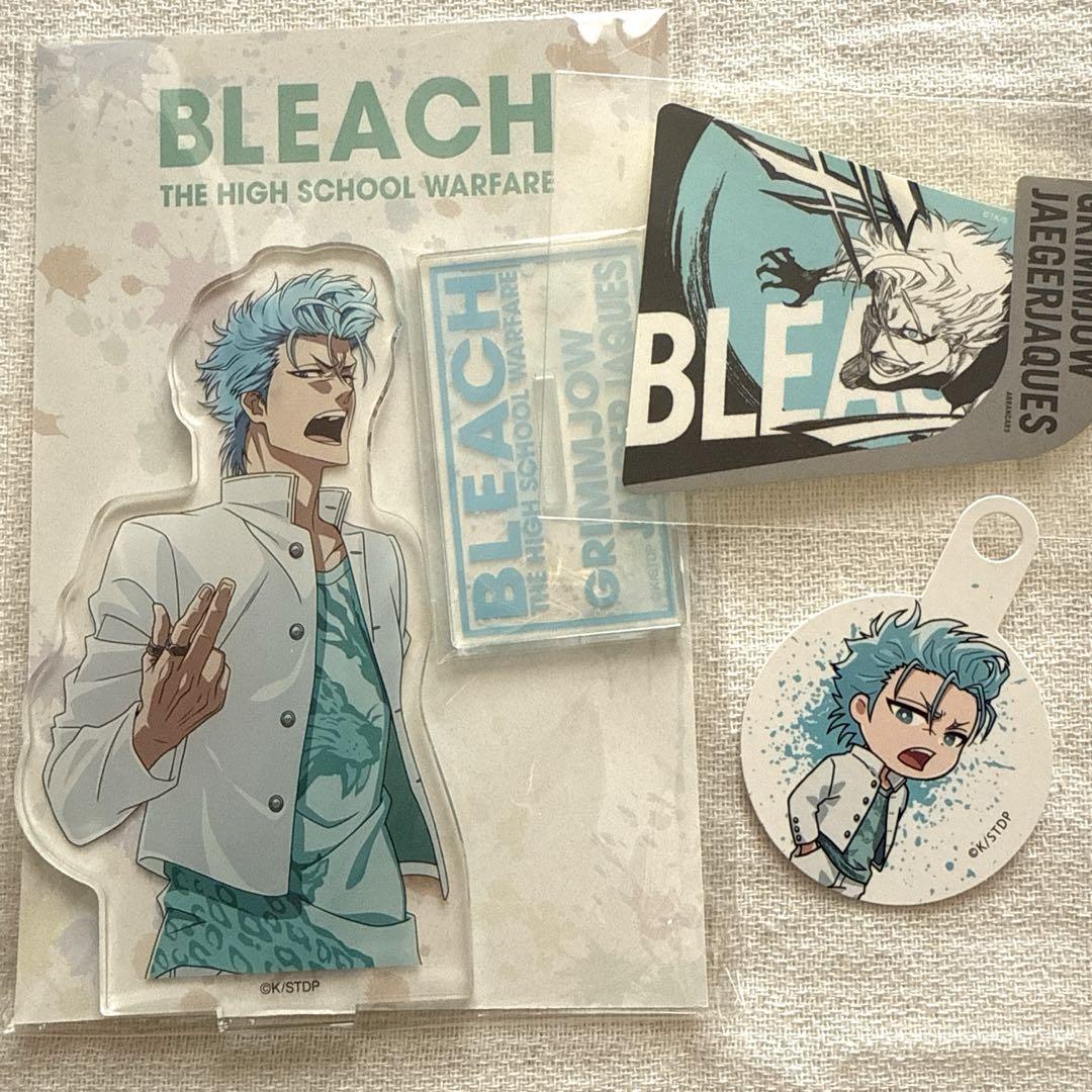 BLEACH 横浜ランドマーク グリムジョー アクスタ ステッカー BLEACH 横浜ランドマーク グリムジョー アクスタ ステッカー