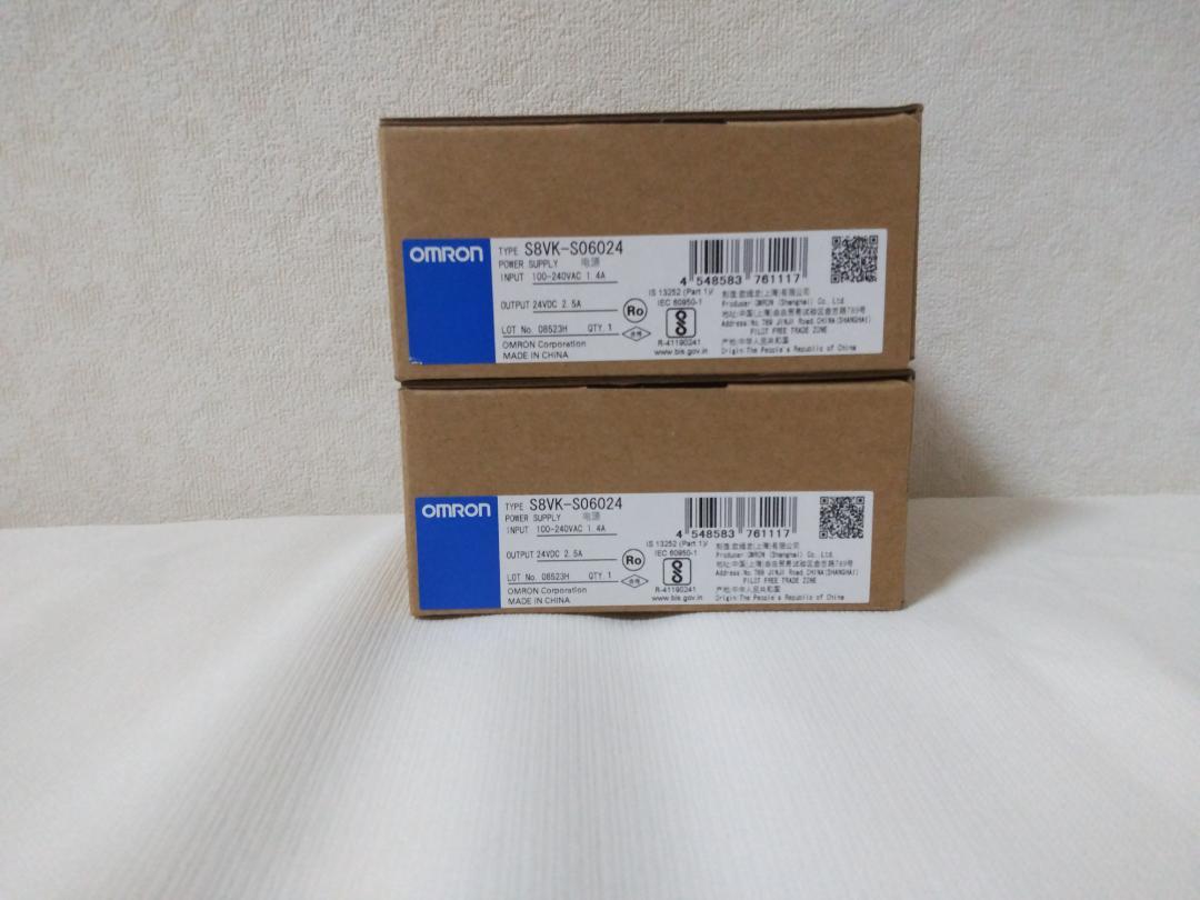 オムロンスイッチングパワーサプライS8VK-S060242個