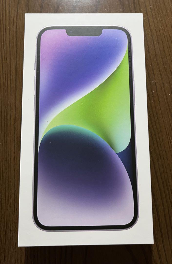iPhone 14 128GB パープル SIMフリー バッテリー容量98%