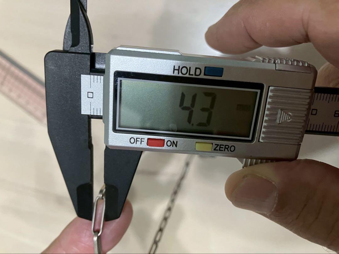 M2 長あずきチェーン　シルバー925