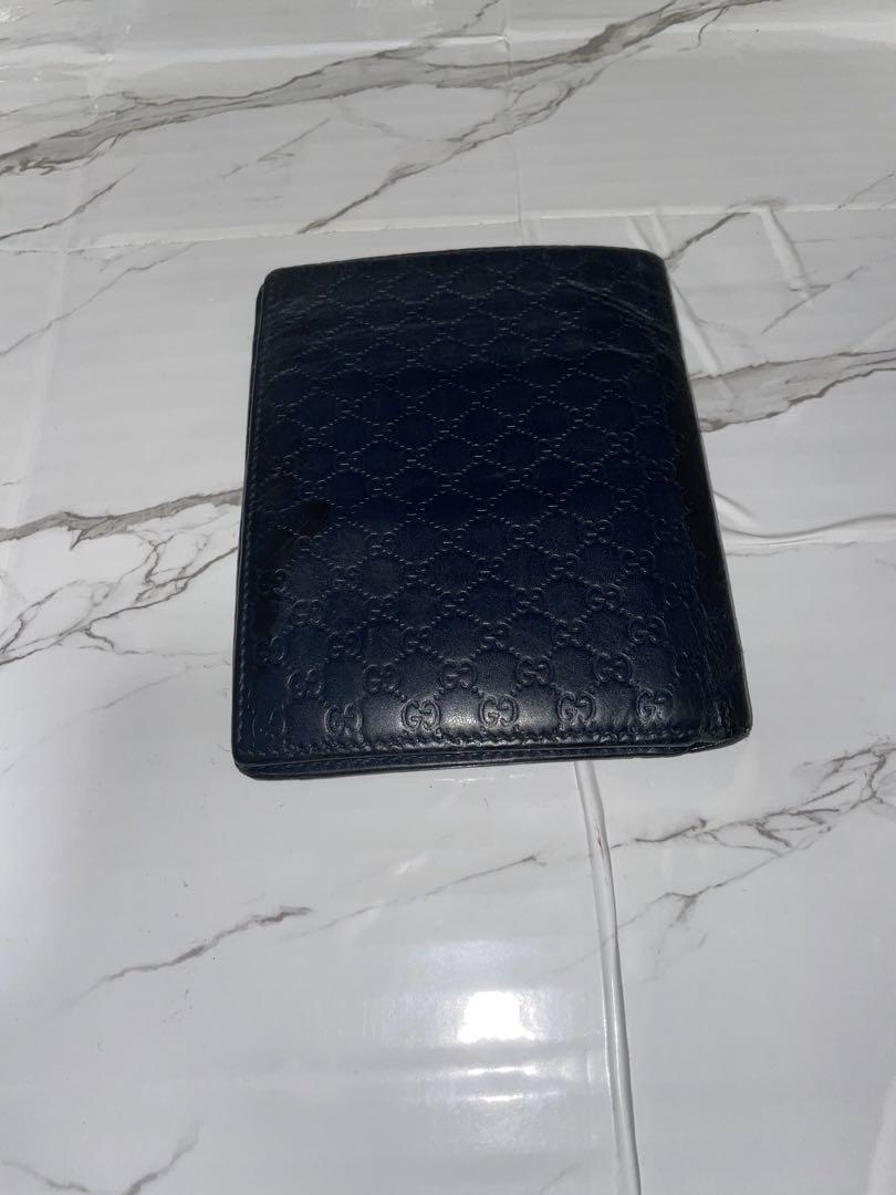 フォロー割あり　GUCCI グッチ　マイクロシマ　パスポートケース