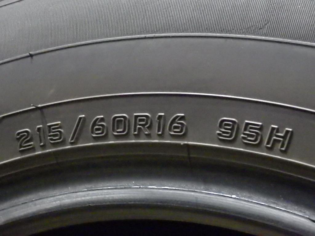 札幌発 215/60R16 DUNLOP 夏タイヤ 23年製 4本 着払い