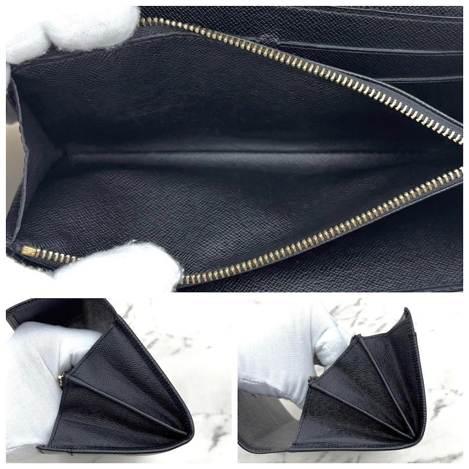 【極美品】ルイヴィトン　エピ　ポシェットモネクレディ　ノワール