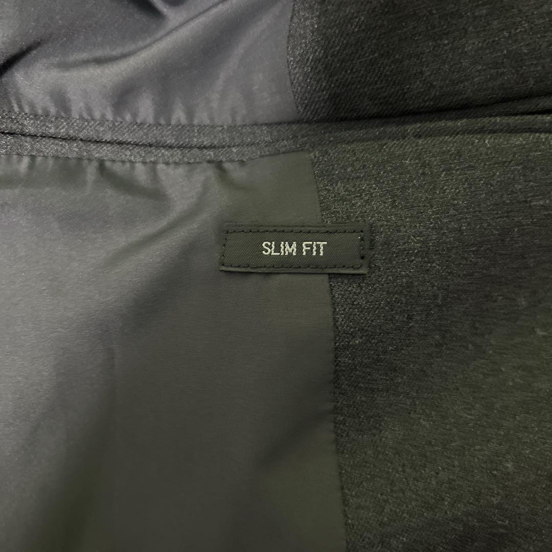 ✨極美品✨洗える ユニクロ 2way ストレッチスーツ セットアップ L グレー