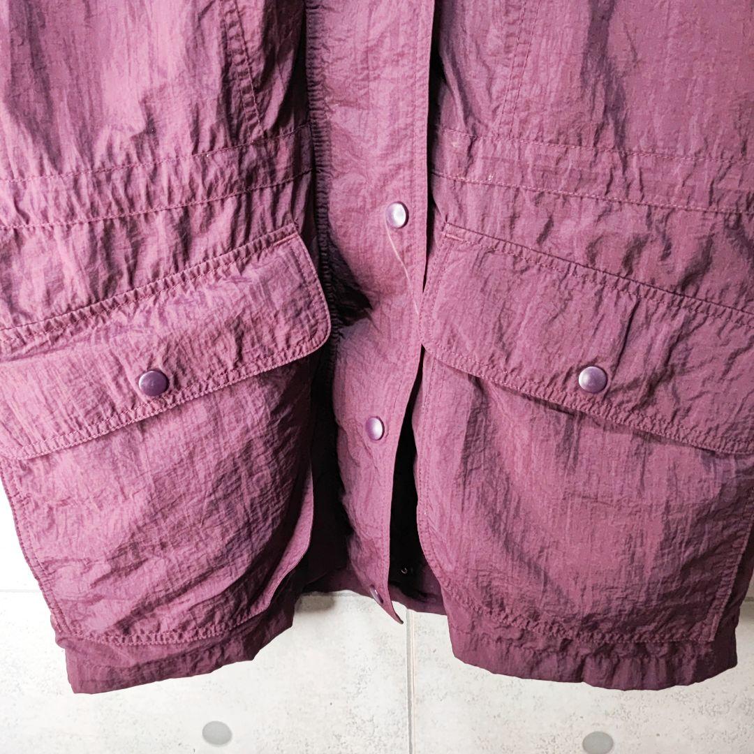 アメリカ古着 希少 LLBean Columbiaダブルネームナイロンジャケット