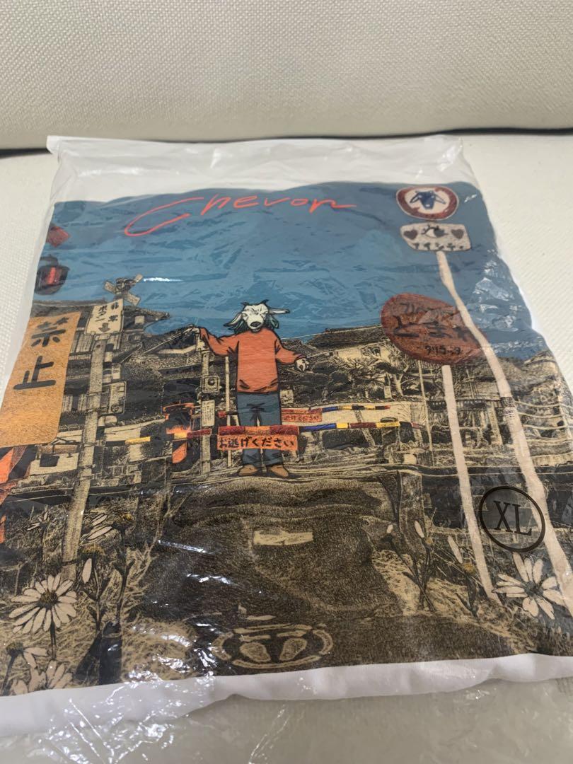 交渉あり】Chevon 復刻tシャツ(白/XL) レディース
