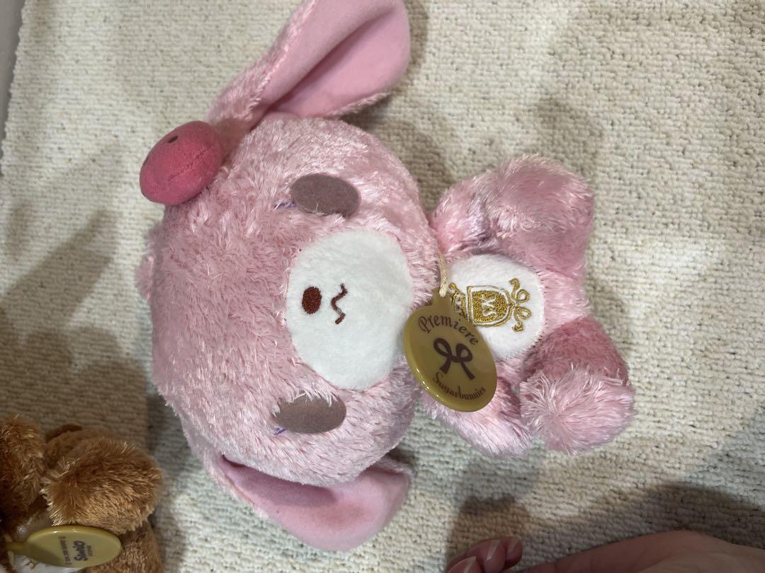 2006年 ストロベリーうさ くろうさ シュガーバニーズ ぬいぐるみ